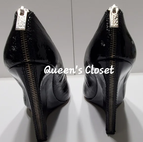 KORS Michael Kors Debby Patent Leather Pumps - Picture 2 of 8